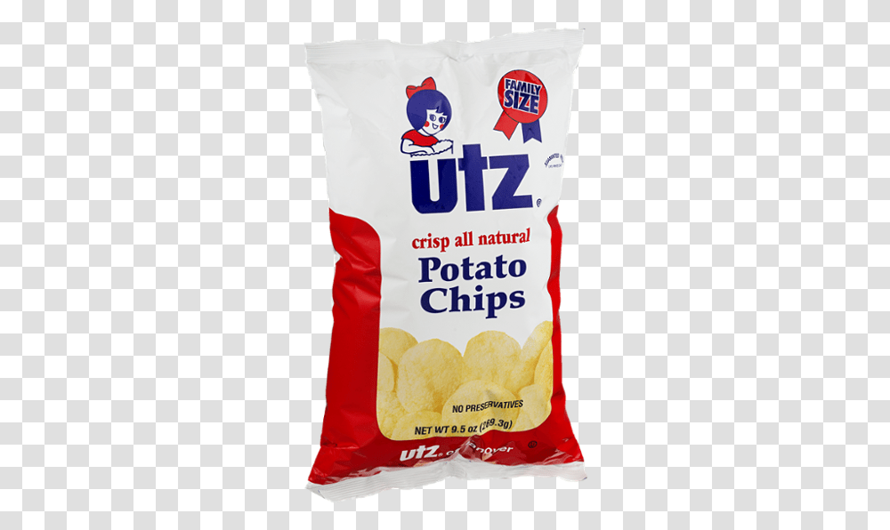 Utz Potato Chips 9.5 Oz, Plant, Food, Flour, Powder Transparent Png