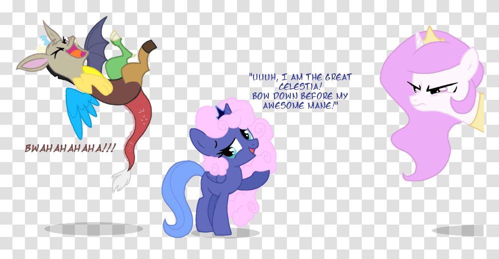 Uuuham The Great Celestia Bow Down Before My Awesome Princess Luna And Celestia Filly, Helmet, Person, Animal Transparent Png