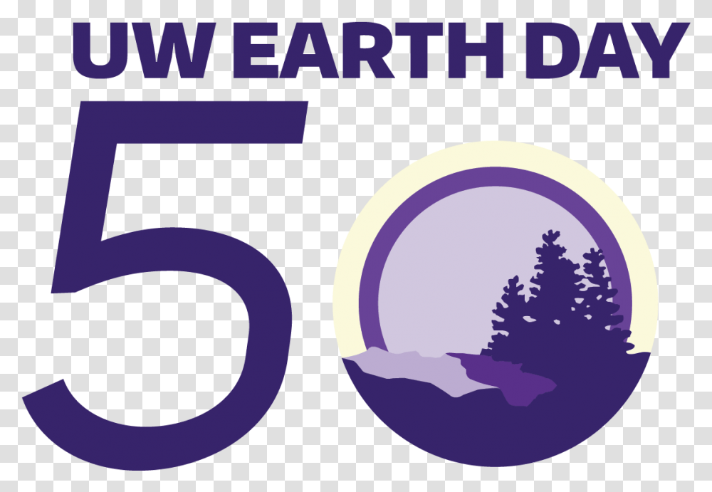 Uw Earth Day 50th Logo Circle, Tree, Plant, Sphere Transparent Png