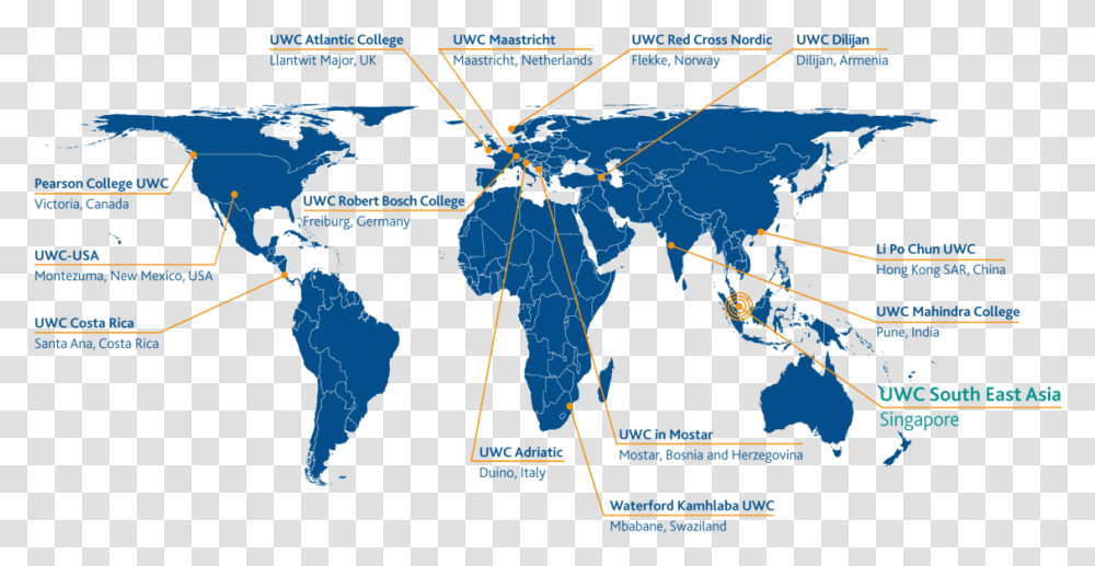 Uwc Around The World, Plot, Map, Diagram, Nature Transparent Png