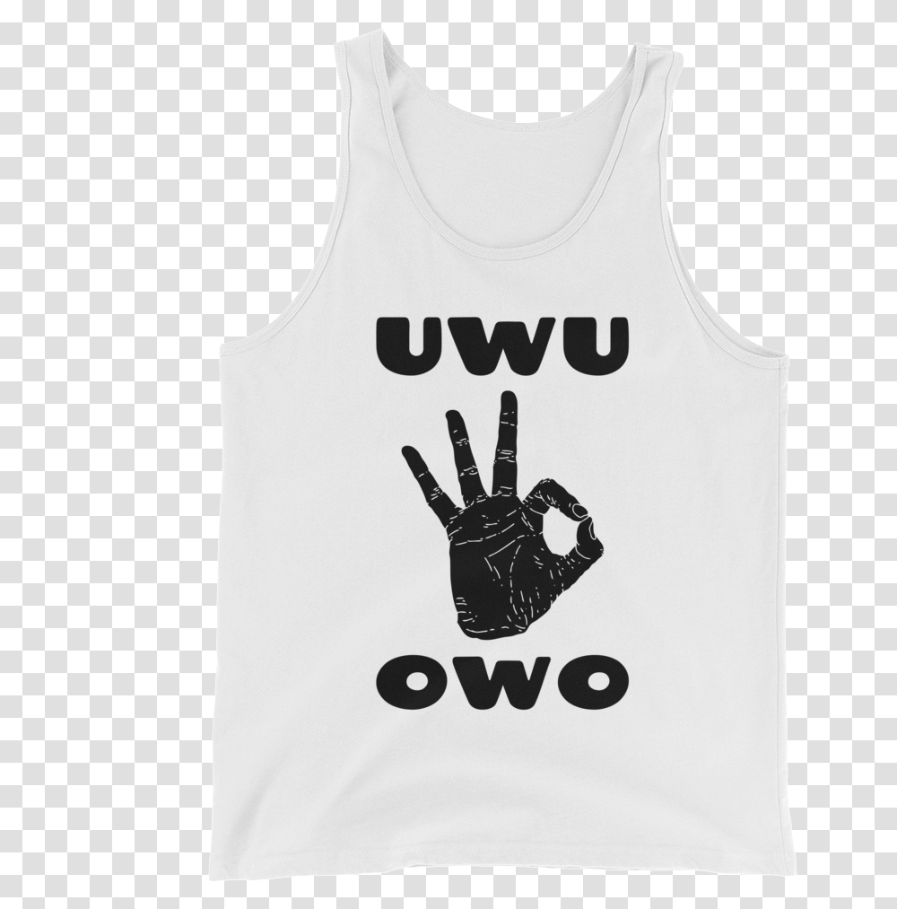 Uwu Owo Circle Game Tank Clothing, Apparel, Tank Top, Person, Human Transparent Png