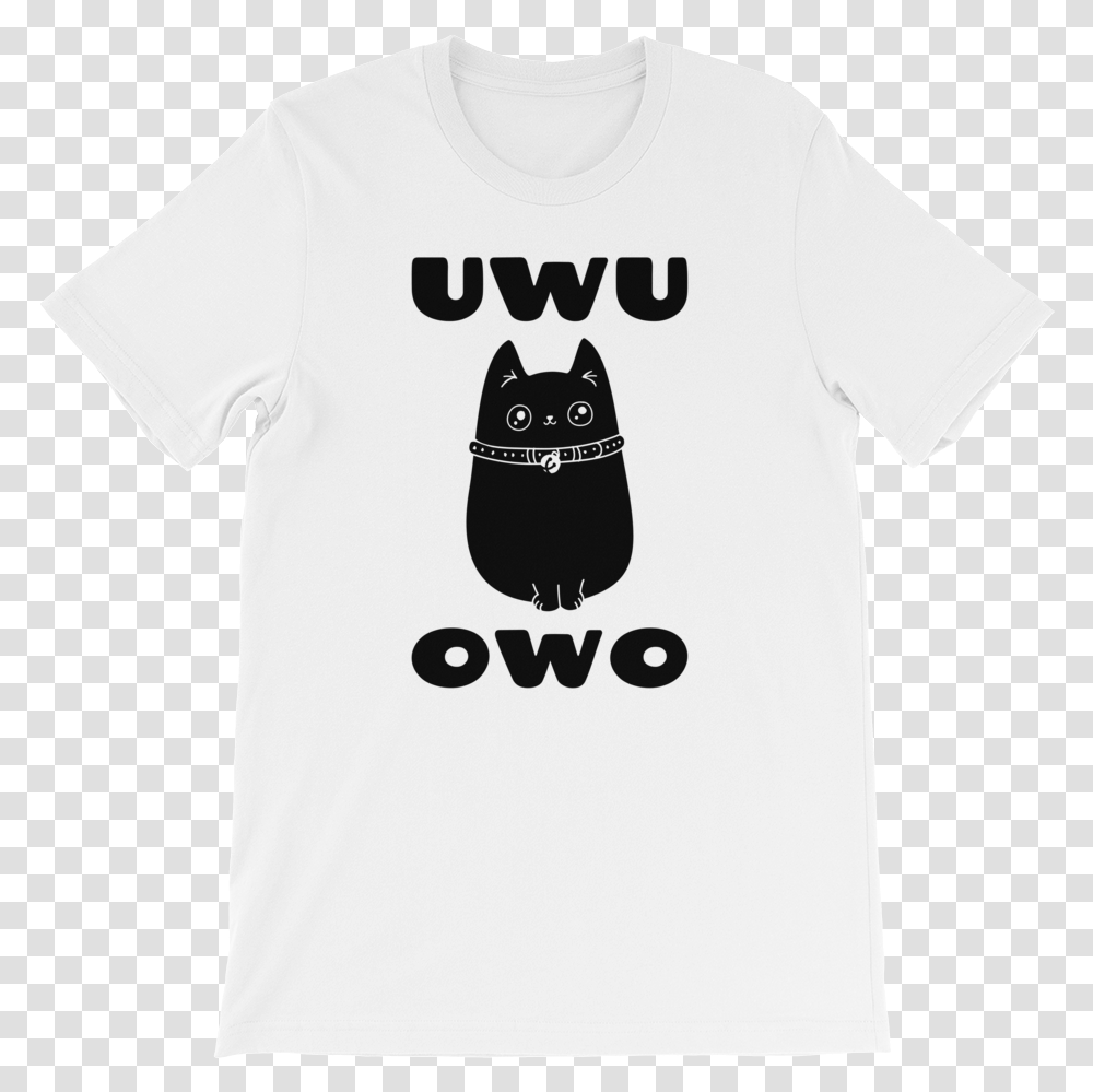 Uwu Owo Kitty T Hoodie, Clothing, Apparel, T-Shirt, Sleeve Transparent Png