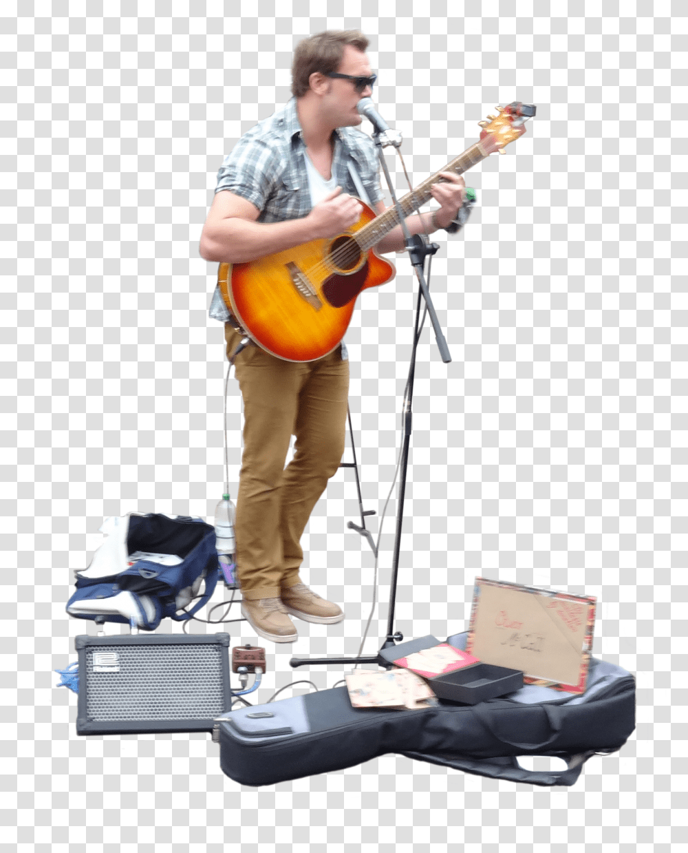 V Cut Out People Musician, Guitar, Leisure Activities, Musical Instrument, Person Transparent Png
