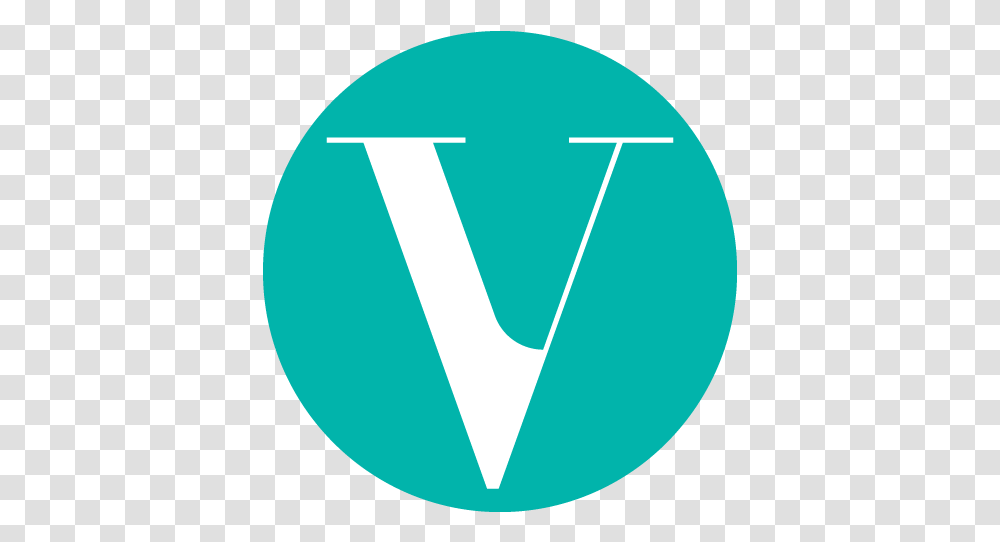 V Design Creative Circle, Logo, Symbol, Trademark, Triangle Transparent Png