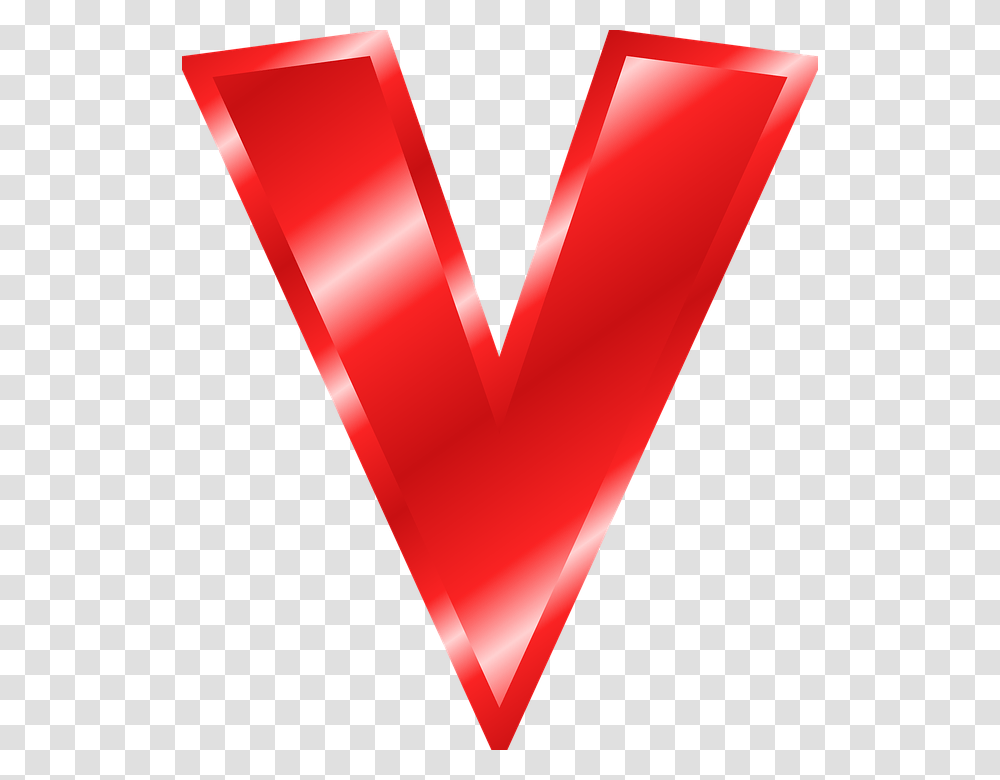 V Harfi Image, Heart, Triangle Transparent Png