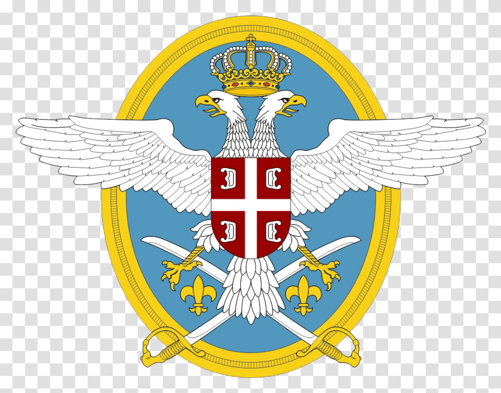 V I Pvo Vs Serbian Air Force Logo, Emblem, Bird, Animal Transparent Png