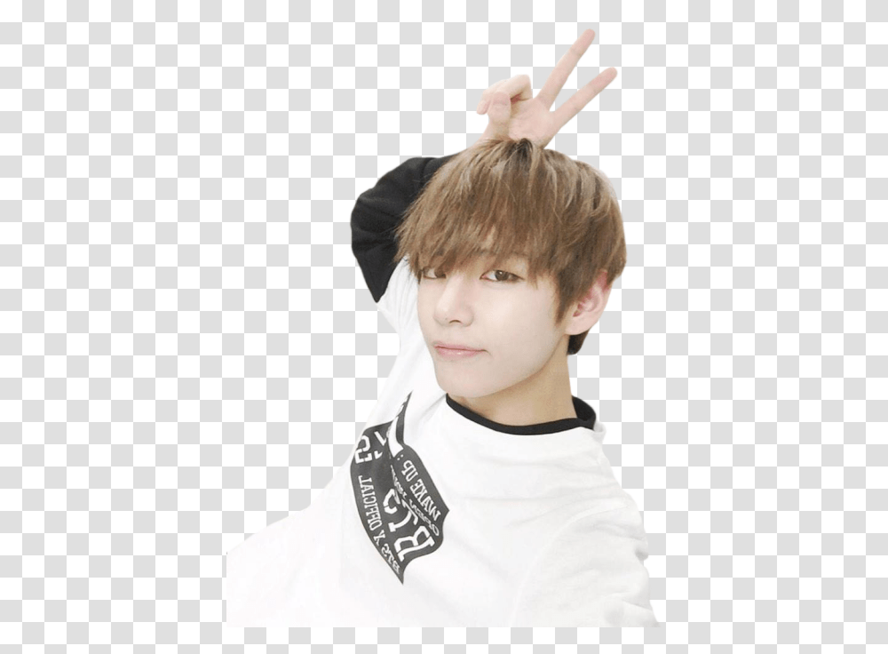 V Selfies For The Lovely V Bts No Background, Clothing, Boy, Person, Face Transparent Png