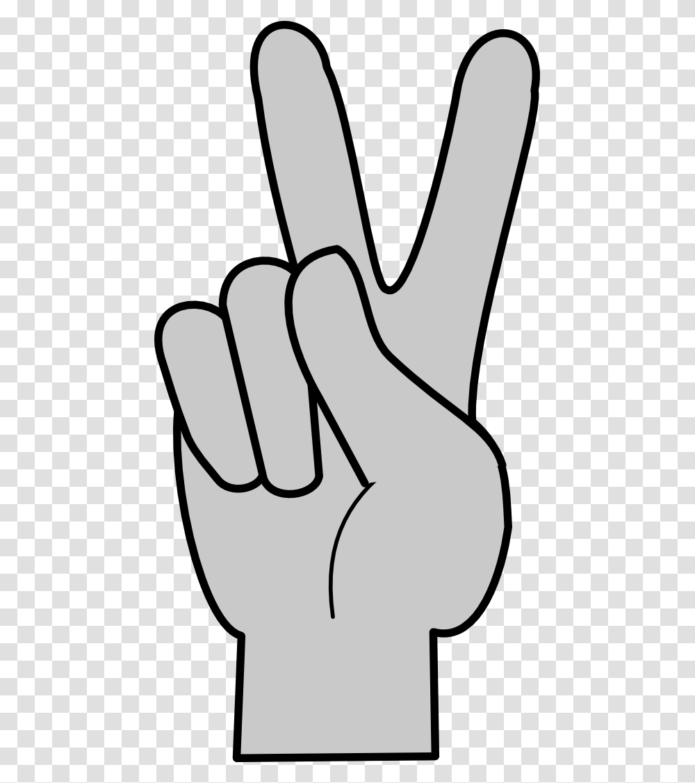 V Sign Cartoon Peace Sign Fingers, Hand, Fist, Prison Transparent Png
