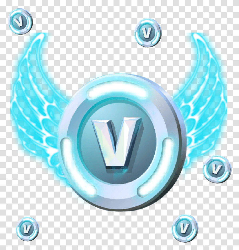 V Vbucks, Symbol, Logo, Text, Graphics Transparent Png