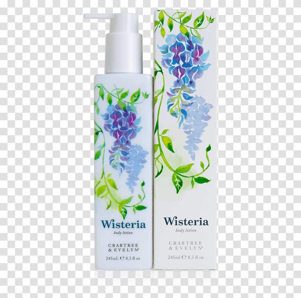 V Wisteria Body Lotion, Floral Design, Pattern Transparent Png