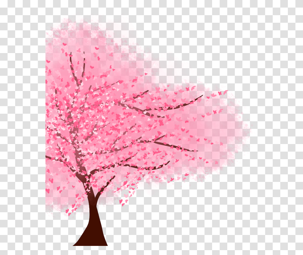 V24 6471 Kbyte Cherry Blossoms Anime Sakura Tree, Plant, Flower Transparent Png