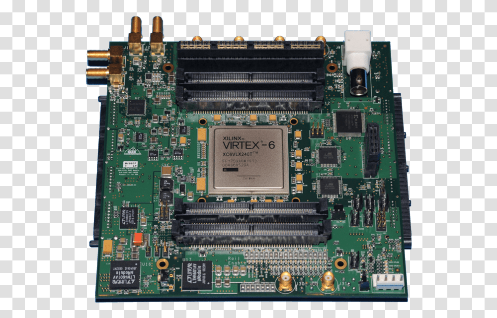V6 Dac 1gsps Motherboard, Cpu, Computer Hardware, Electronic Chip, Electronics Transparent Png