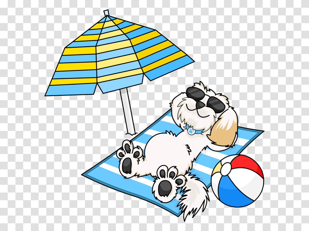 Vacation Clipart Clean Beach, Umbrella, Canopy Transparent Png