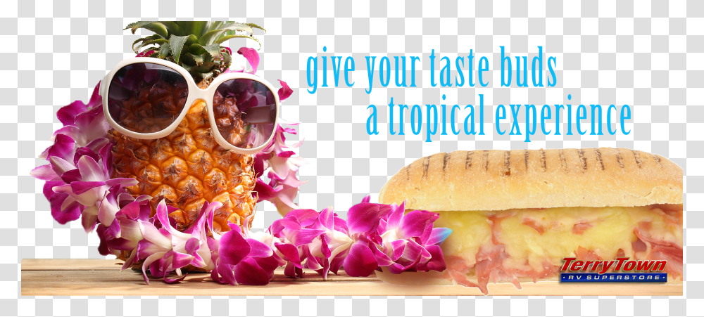 Vacation Pineapple, Sunglasses, Plant, Flower, Food Transparent Png