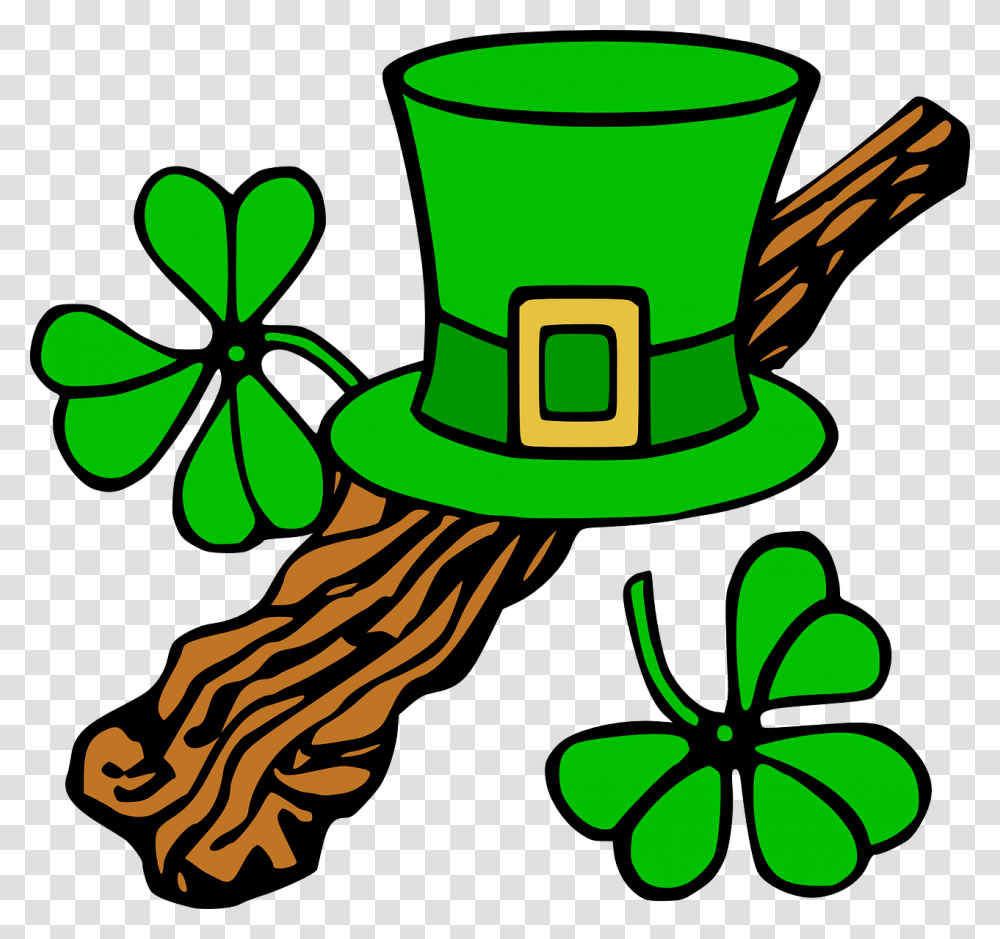 Vacation Saint Patricks Day Shamrock Ireland Leprec, Green, Hat Transparent Png