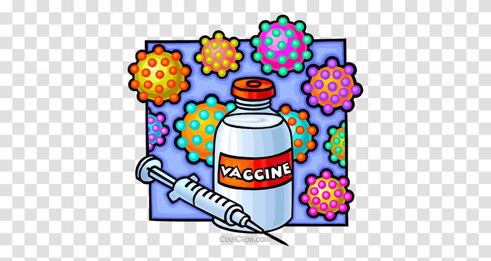 Vaccine And Syringe Royalty Free Vector Clip Art Illustration, Label, Bottle Transparent Png