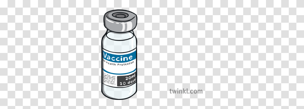 Vaccine Bottle Medicine Needle Health Ks1 Illustration Twinkl Vaccine Bottle, Shaker, Tin, Can, Cosmetics Transparent Png