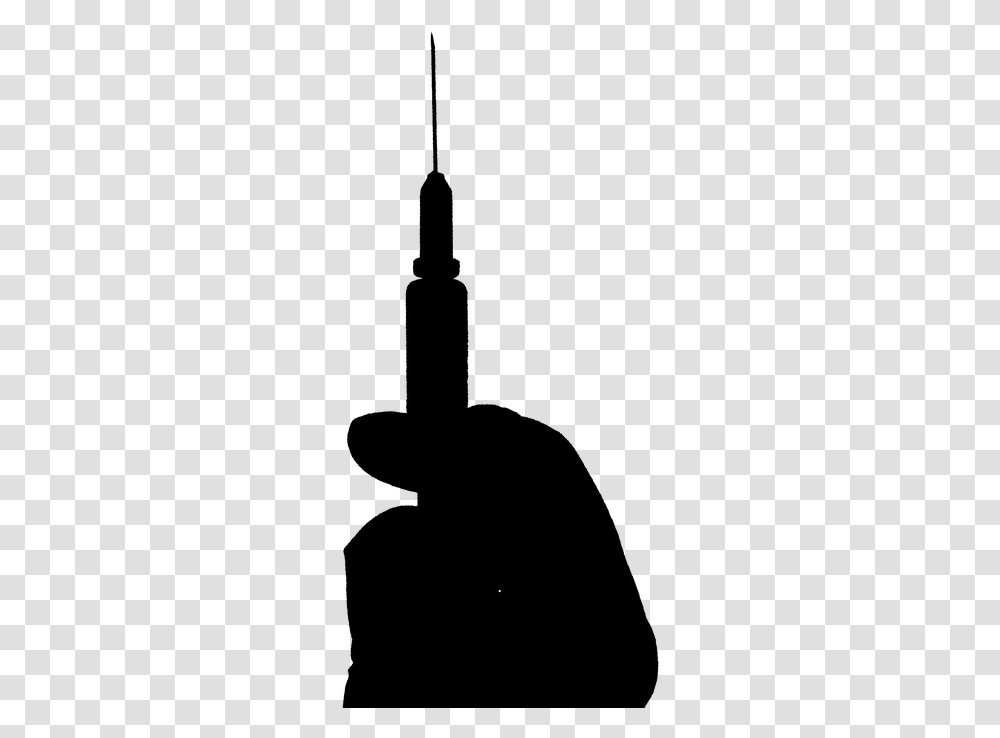 Vaccine Silhouette Hand Infection Vaccine Silhouette, Gray, World Of Warcraft Transparent Png