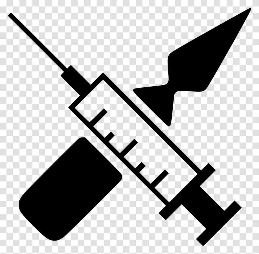 Vaccine Wellness Syringe Shot Vaccines Icon, Injection, Shovel, Tool Transparent Png
