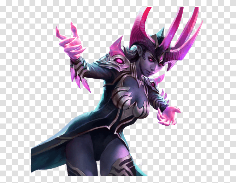 Vainglory The Cross Platform Moba New Hero Vainglory, Dragon, Person, Human, Statue Transparent Png