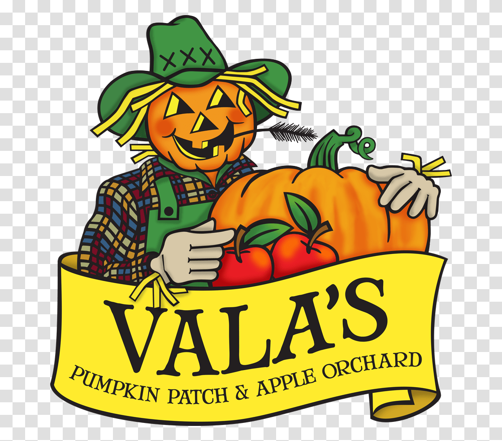 Vala S Pumpkin Patch Vala's Pumpkin Patch Valas, Label, Person, Plant Transparent Png