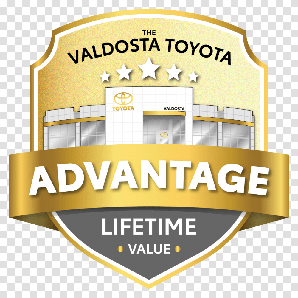Valdosta Toyota Advantage Logo Illustration, Label, Paper, Advertisement Transparent Png