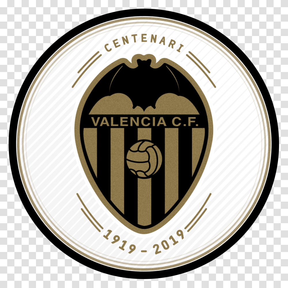 Valencia Cf, Logo, Trademark, Badge Transparent Png