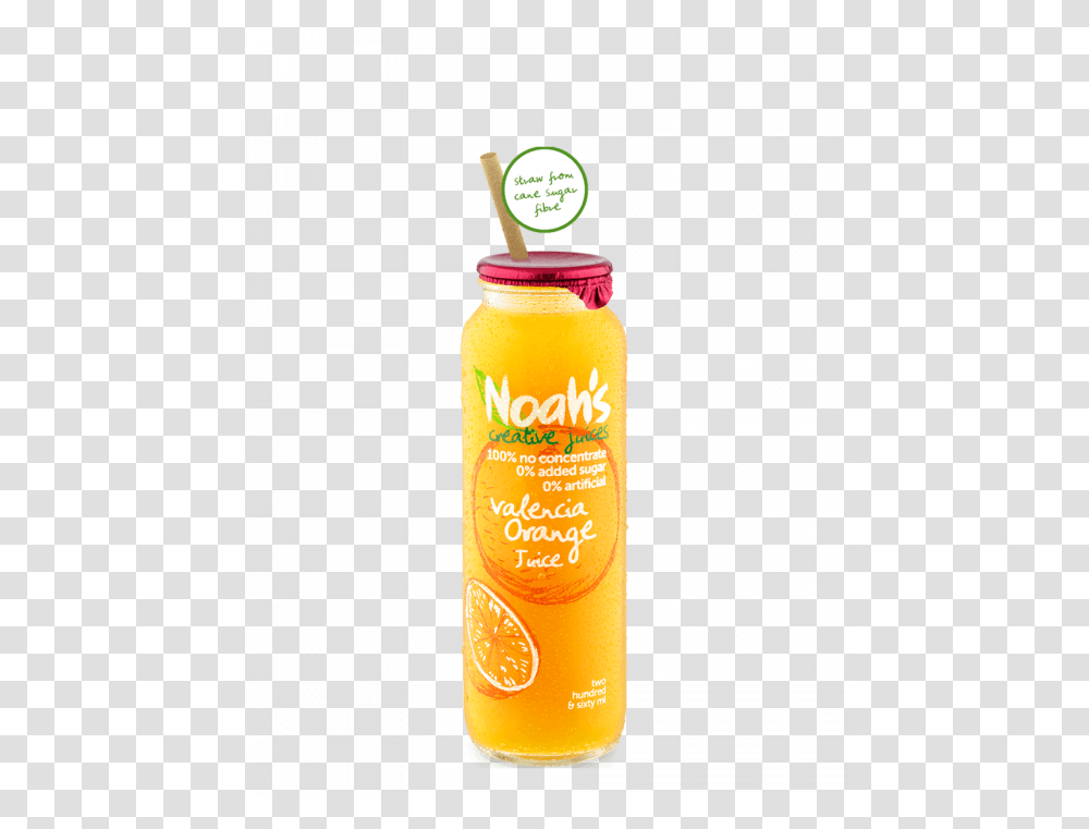 Valencia Orange Fruit Juice 12 X 260ml Orange Soft Drink, Beverage, Orange Juice, Bottle, Ketchup Transparent Png