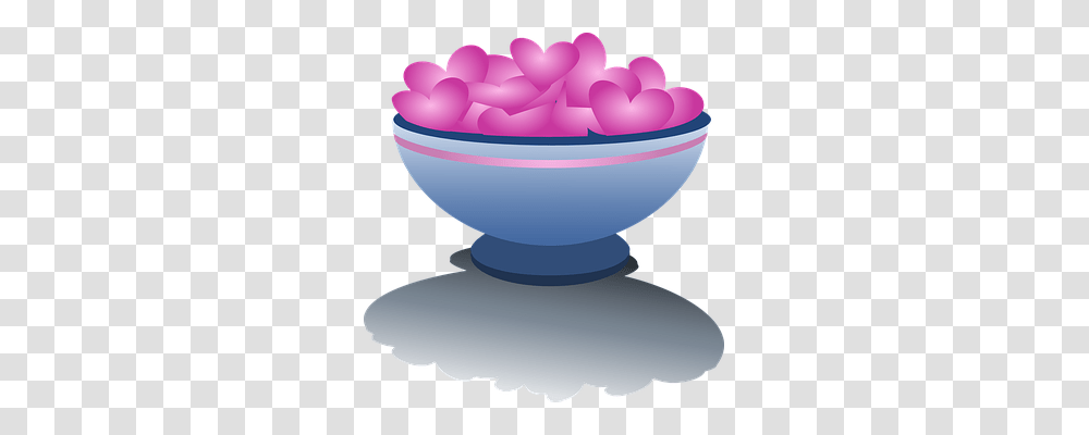 Valentine Emotion, Bowl, Plant, Birthday Cake Transparent Png