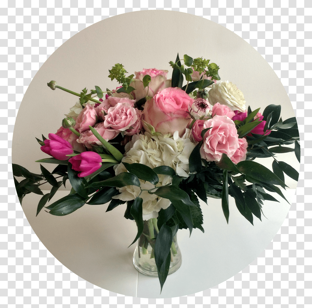 Valentine 2017 - Les Bouquets Garden Roses, Plant, Flower, Blossom, Flower Bouquet Transparent Png