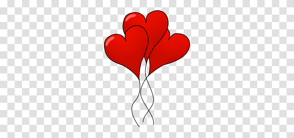 Valentine Balloon Cliparts, Heart Transparent Png