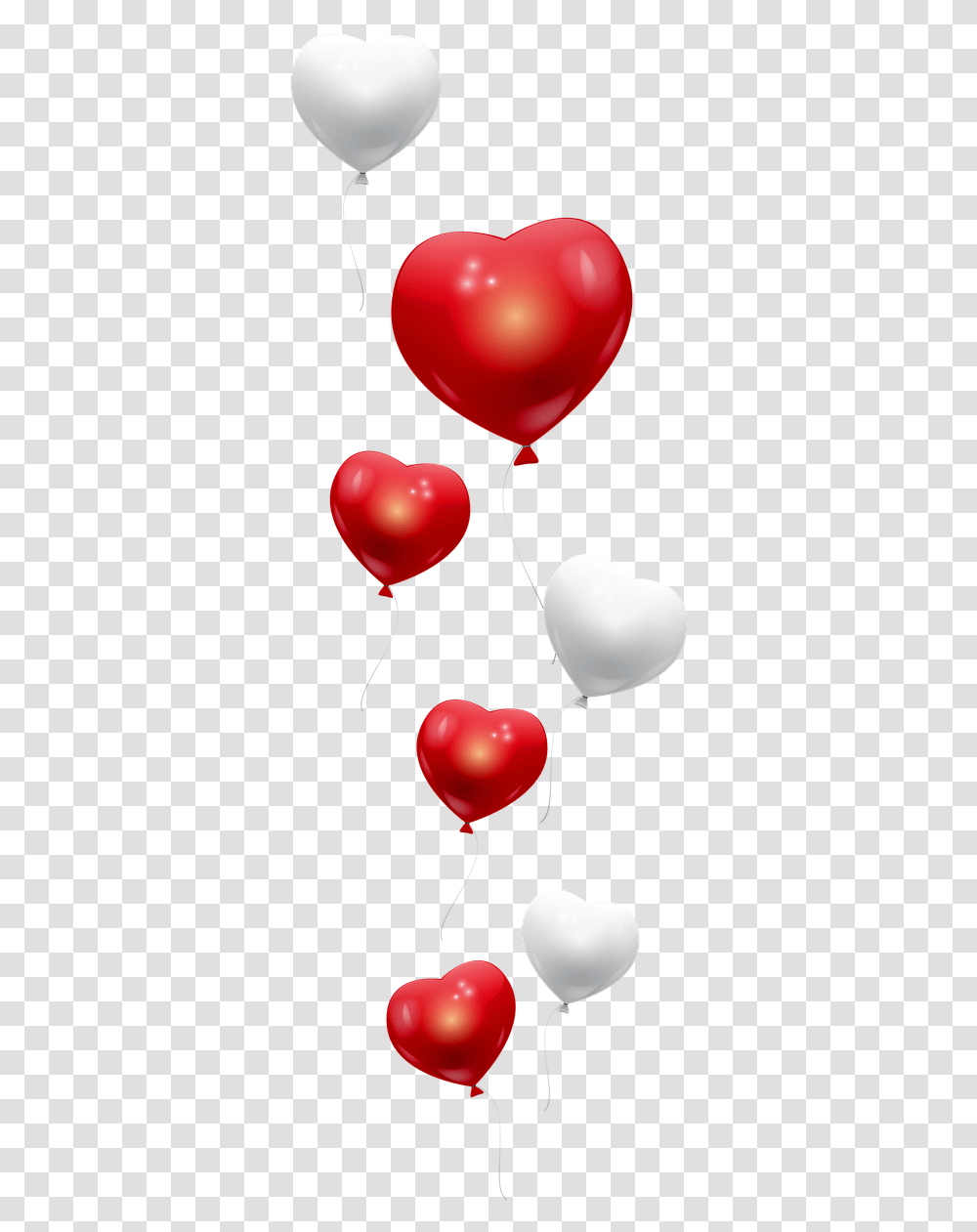 Valentine Balloons Heart Free Image On Pixabay Balon Merah Putih Transparent Png