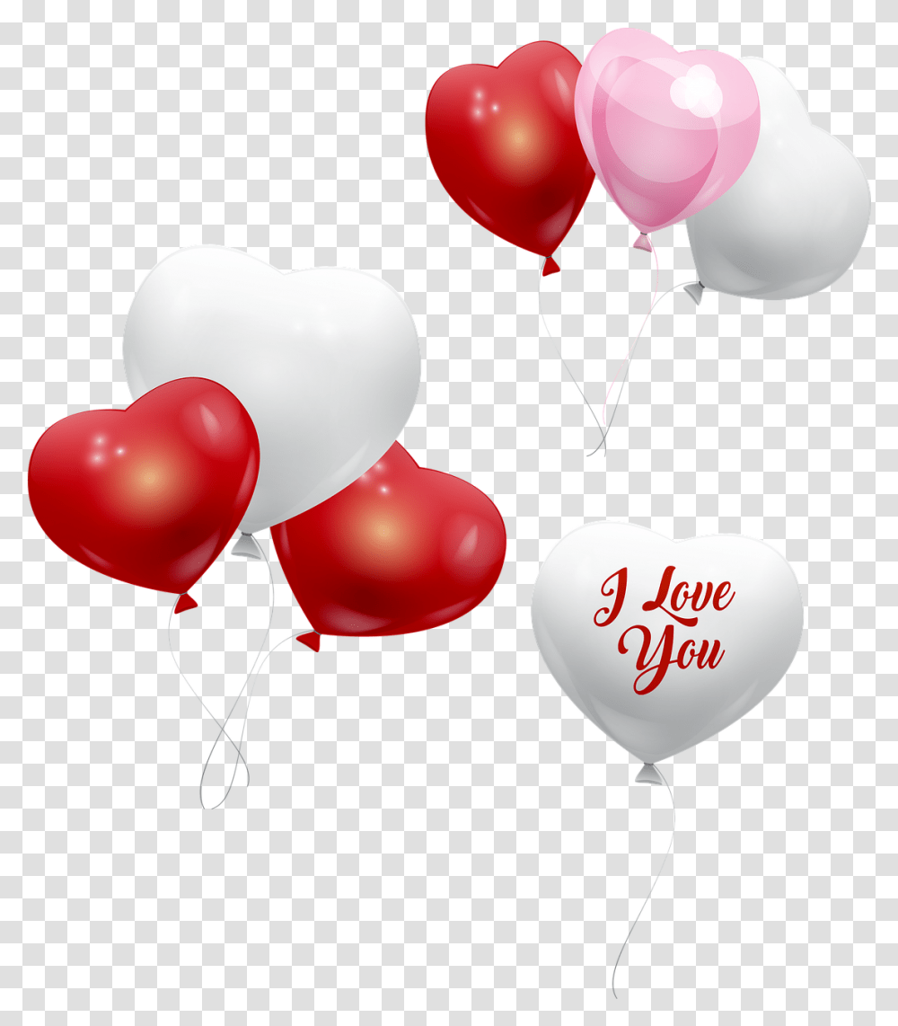 Valentine Balloons Heart Free Image On Pixabay Transparent Png