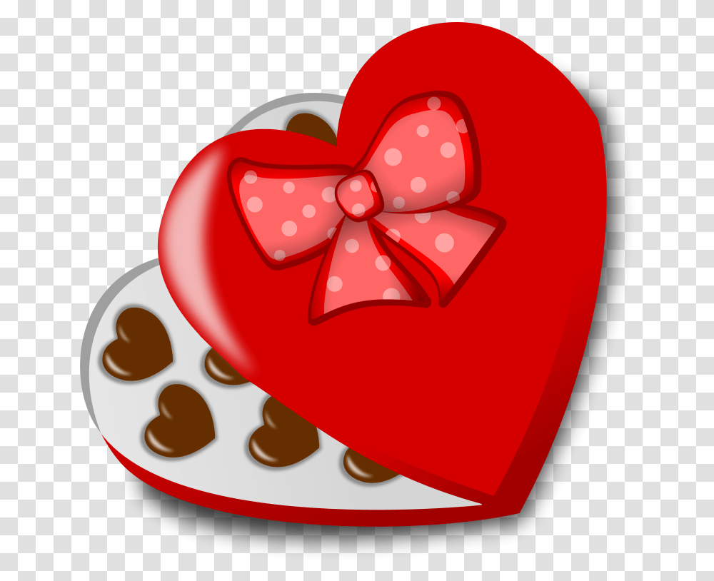 Valentine Candy Clipart Box Of Chocolates Clip Art, Gift, Heart, Sweets, Food Transparent Png