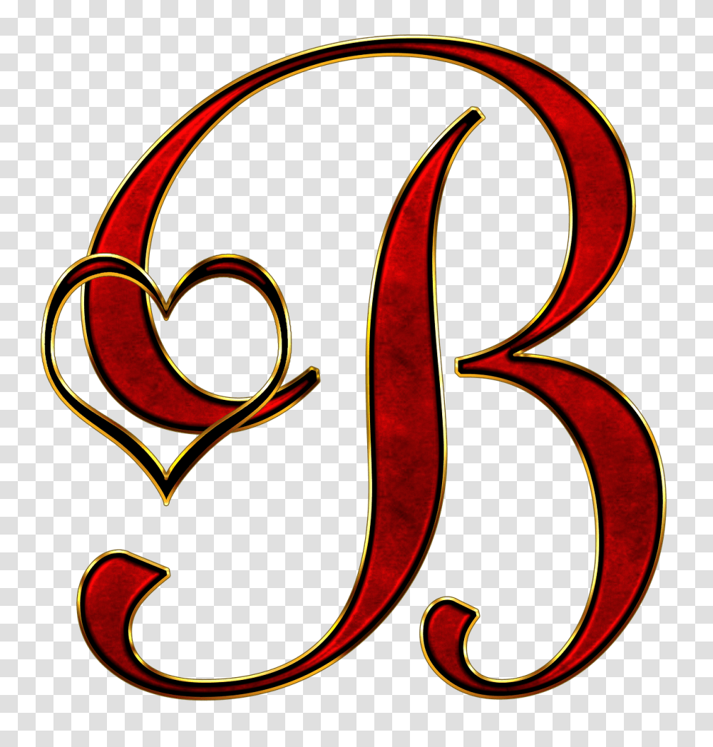 Valentine Capital Letter B, Number, Alphabet Transparent Png