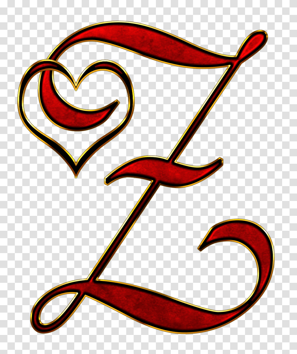 Valentine Captital Letter Z, Number, Alphabet Transparent Png