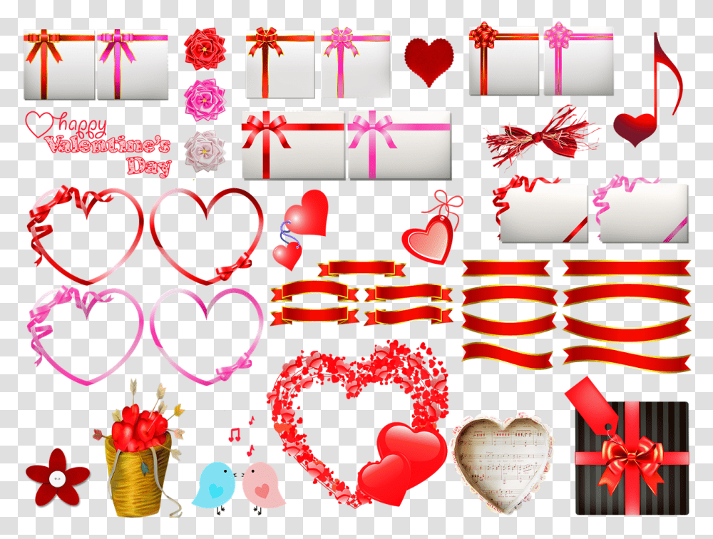 Valentine Clip Art Valentine Banner Valentine Candle Ai, Number Transparent Png