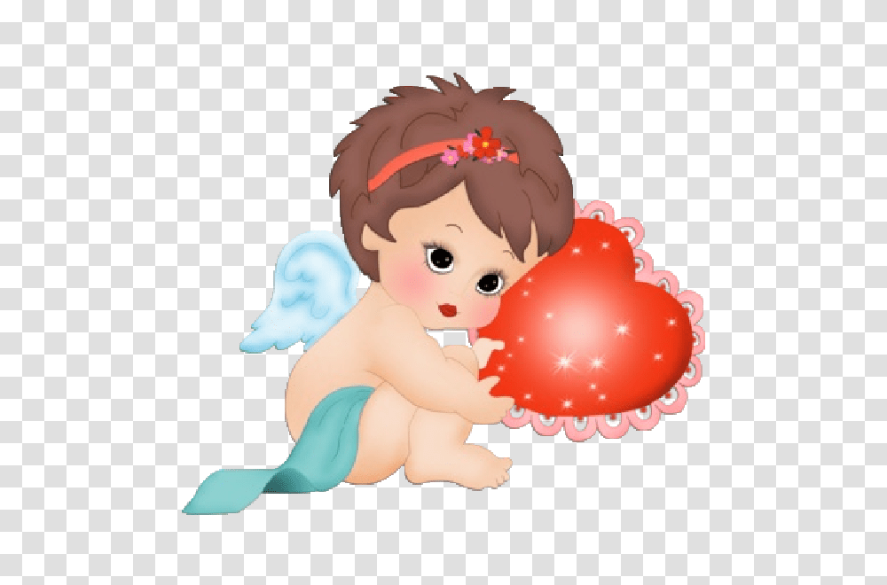 Valentine Clipart Baby Angels, Person, Human, Snowman, Winter Transparent Png
