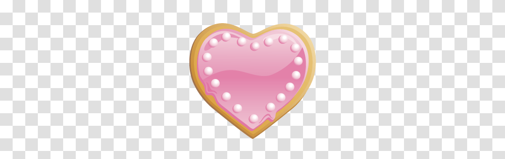 Valentine Cookie Icon, Purple, Sweets, Food, Confectionery Transparent Png
