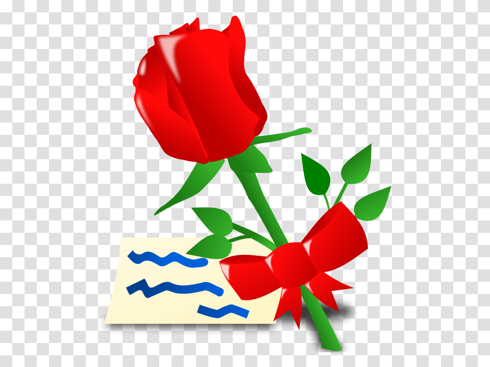 Valentine Day Icon Free Svg Flower Red Rose Animations, Plant, Blossom, Gift Transparent Png