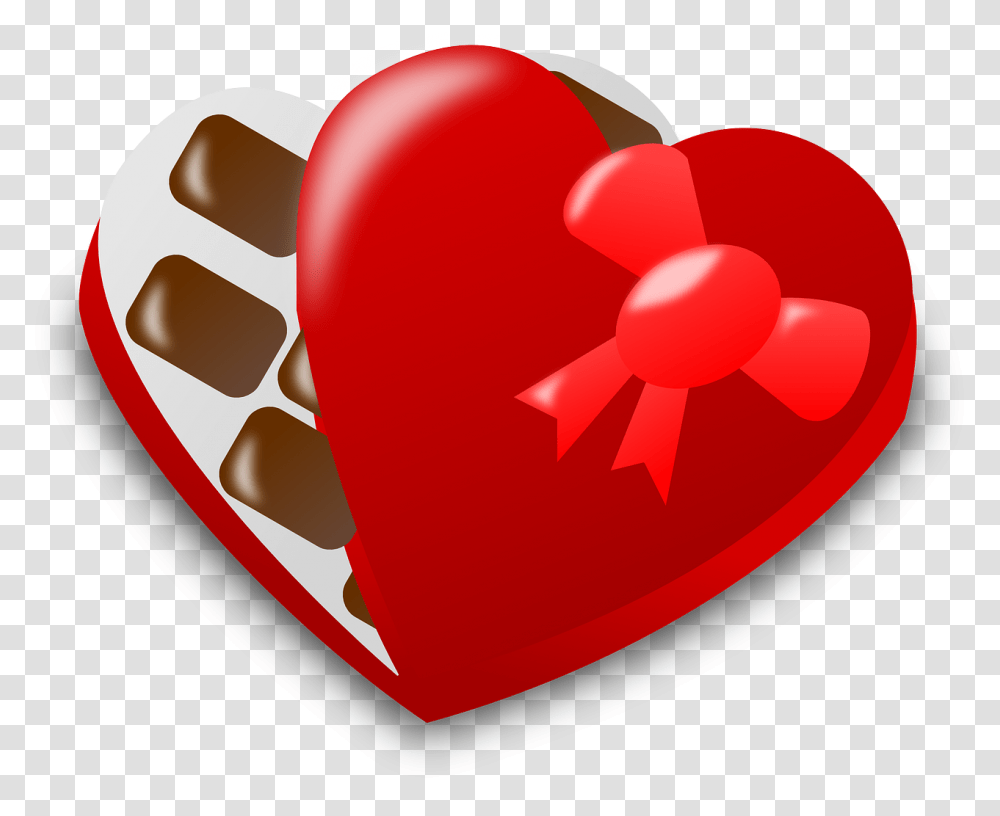 Valentine Day Icon Heart Shaped Box Of Chocolates, Plant, Food, Fruit, Strawberry Transparent Png