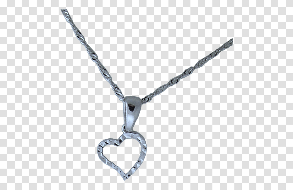 Valentine Heart Pendant White Or Yellow Gold Chain Necklace, Jewelry, Accessories, Accessory, Diamond Transparent Png