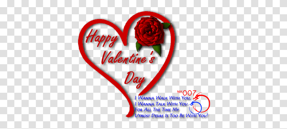 Valentine Heart, Poster, Advertisement, Rose, Flower Transparent Png