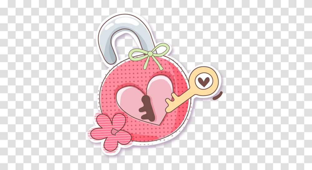 Valentine Heart Unlock Icon Pngimagespics Girly, Rattle, Security Transparent Png