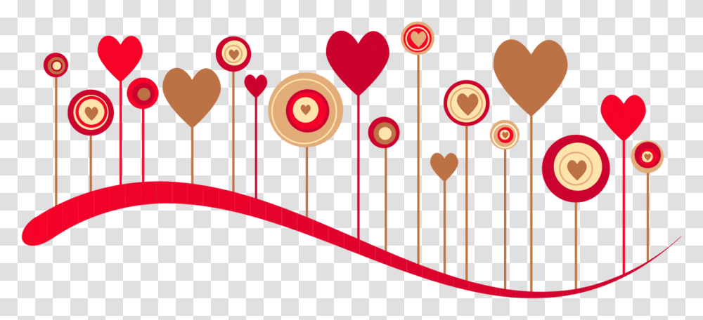 Valentine Hearts Design For Calendar Of February, Sweets, Food, Confectionery, Lollipop Transparent Png