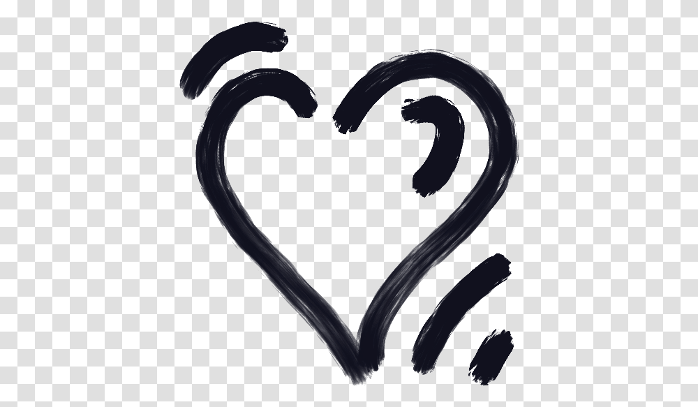 Valentine Hearts Emoji Pax Messages Sticker 0 Heart, Painting, Alphabet Transparent Png