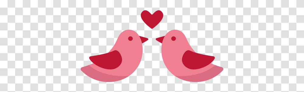 Valentine Love Birds Flat & Svg Vector File Imagens Dia Dos Namorados, Heart, Mustache Transparent Png