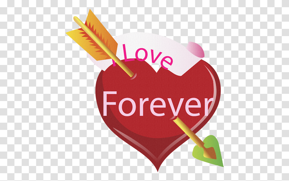 Valentine Love Heart Arrow Forever Freetoedit Black Screen, Label, Food Transparent Png