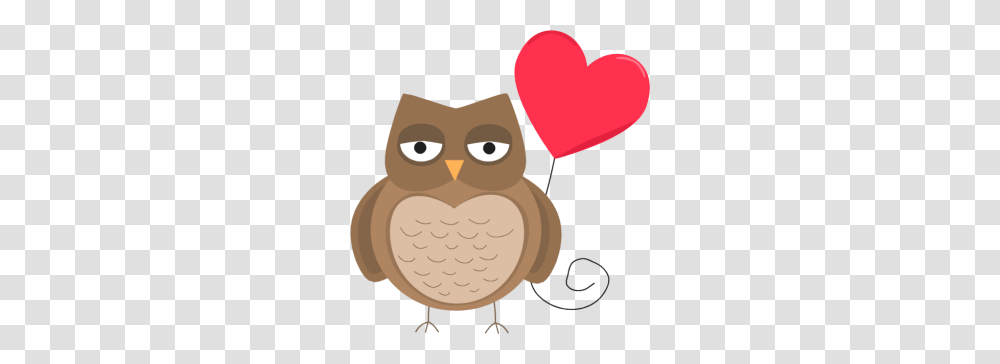 Valentine Owl, Animal, Bird, Heart Transparent Png
