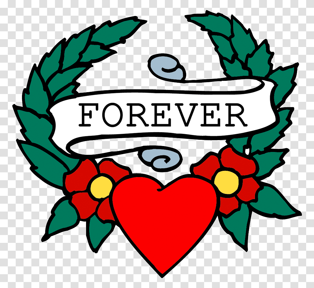 Valentine's Day Forever Clipart, Logo, Trademark, Heart Transparent Png